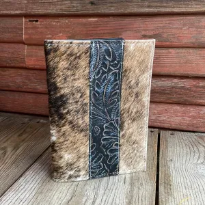063 Small Notepad Cover - Brindle w/ Autumn Ash
