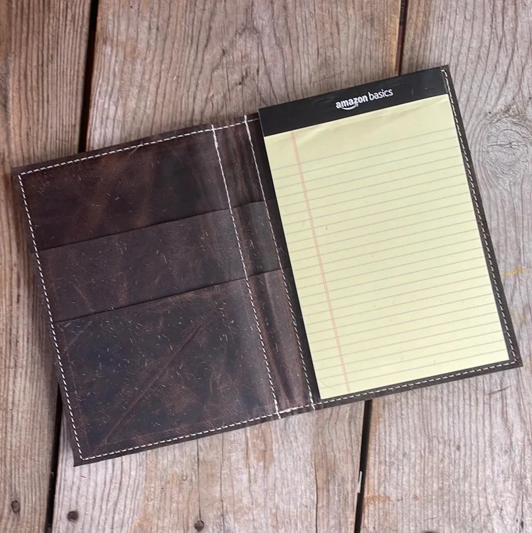 065 Small Notepad Cover - Purple Acid w/ Sage Navajo