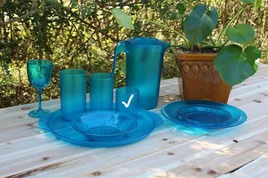 11oz Bentley Plastic Tumblers Set/4