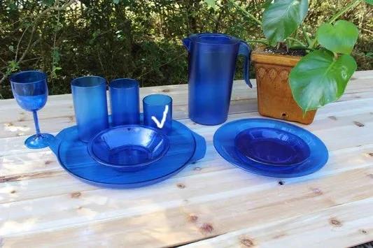 11oz Bentley Plastic Tumblers Set/4