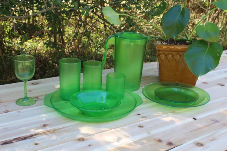 11oz Bentley Plastic Tumblers Set/4