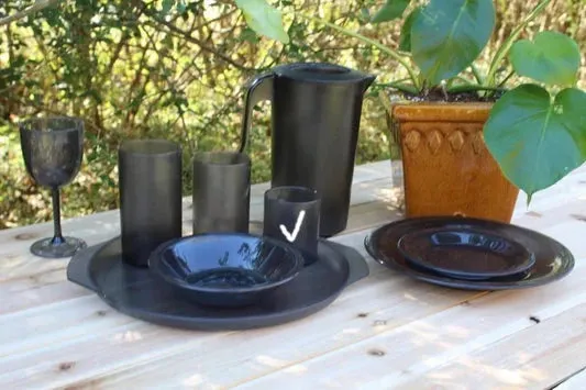 11oz Bentley Plastic Tumblers Set/4