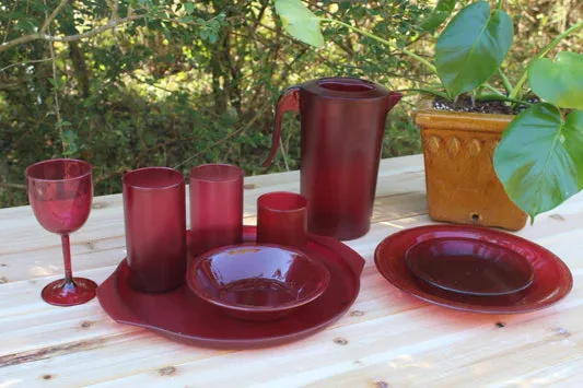 11oz Bentley Plastic Tumblers Set/4