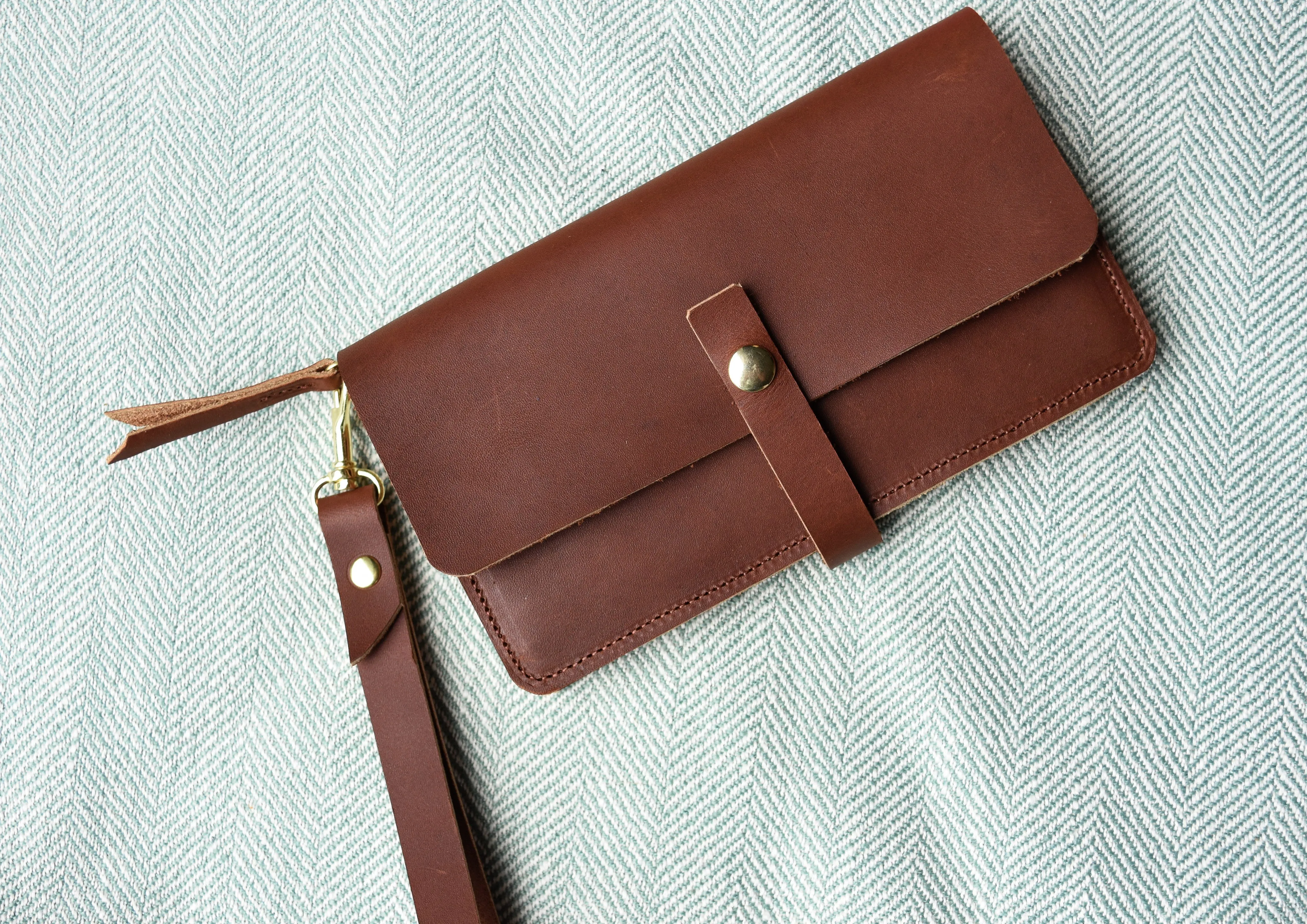 Accordion Style Leather Wallet
