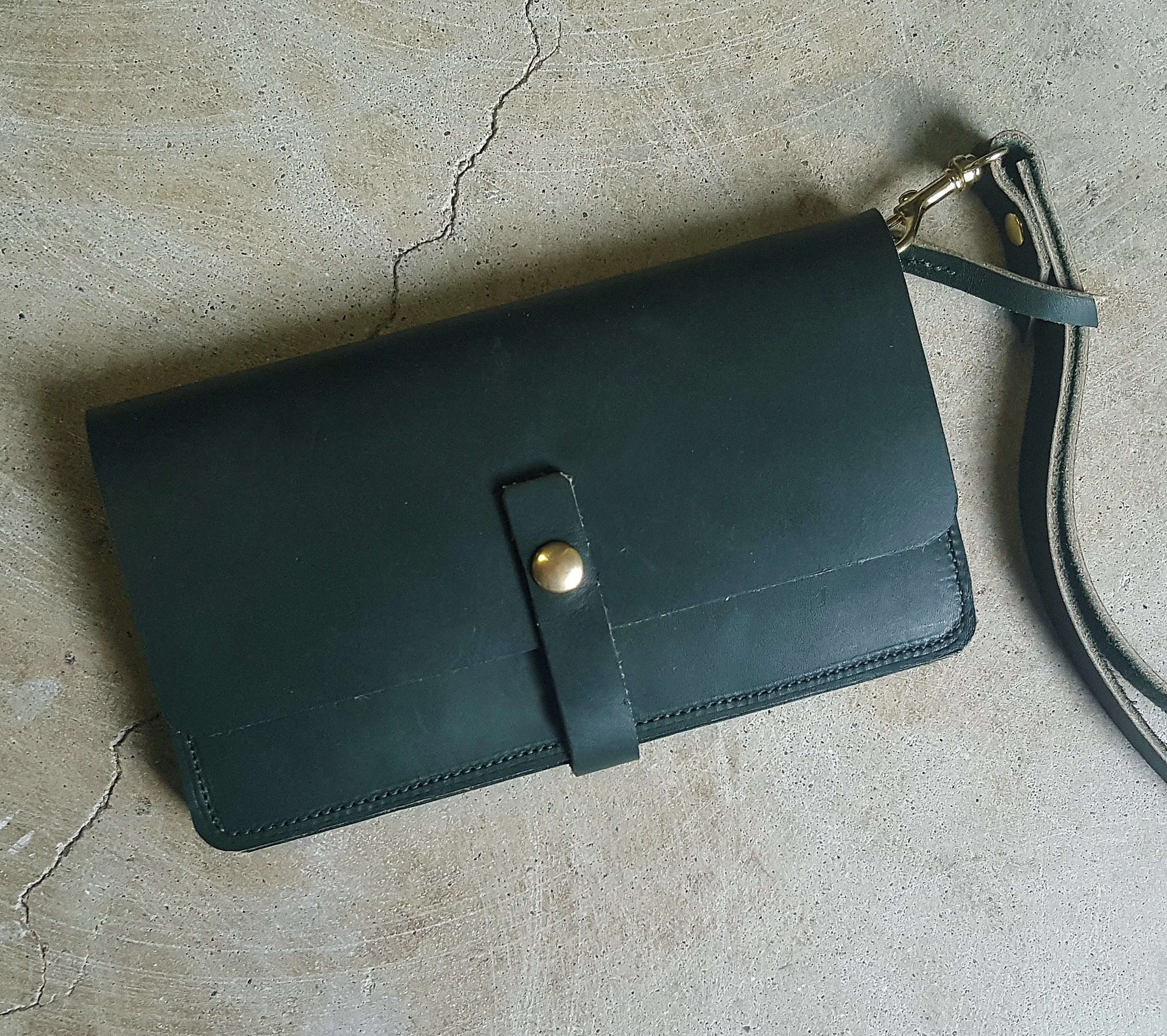 Accordion Style Leather Wallet