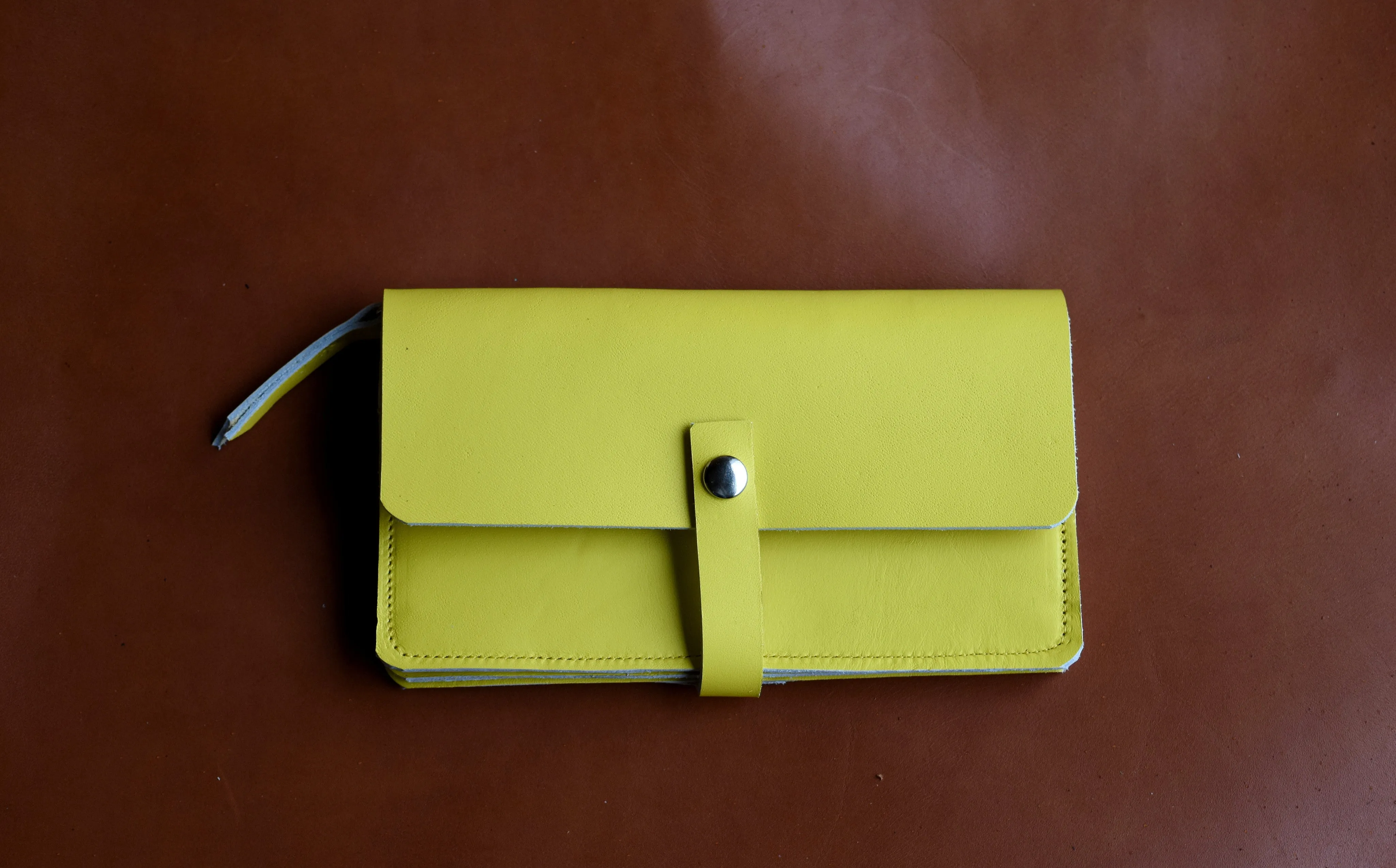 Accordion Style Leather Wallet