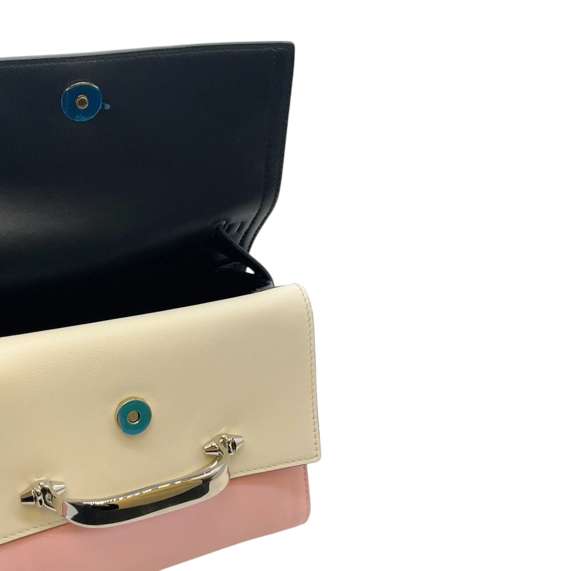 Alexander McQueen Black and Pink The Story Bag