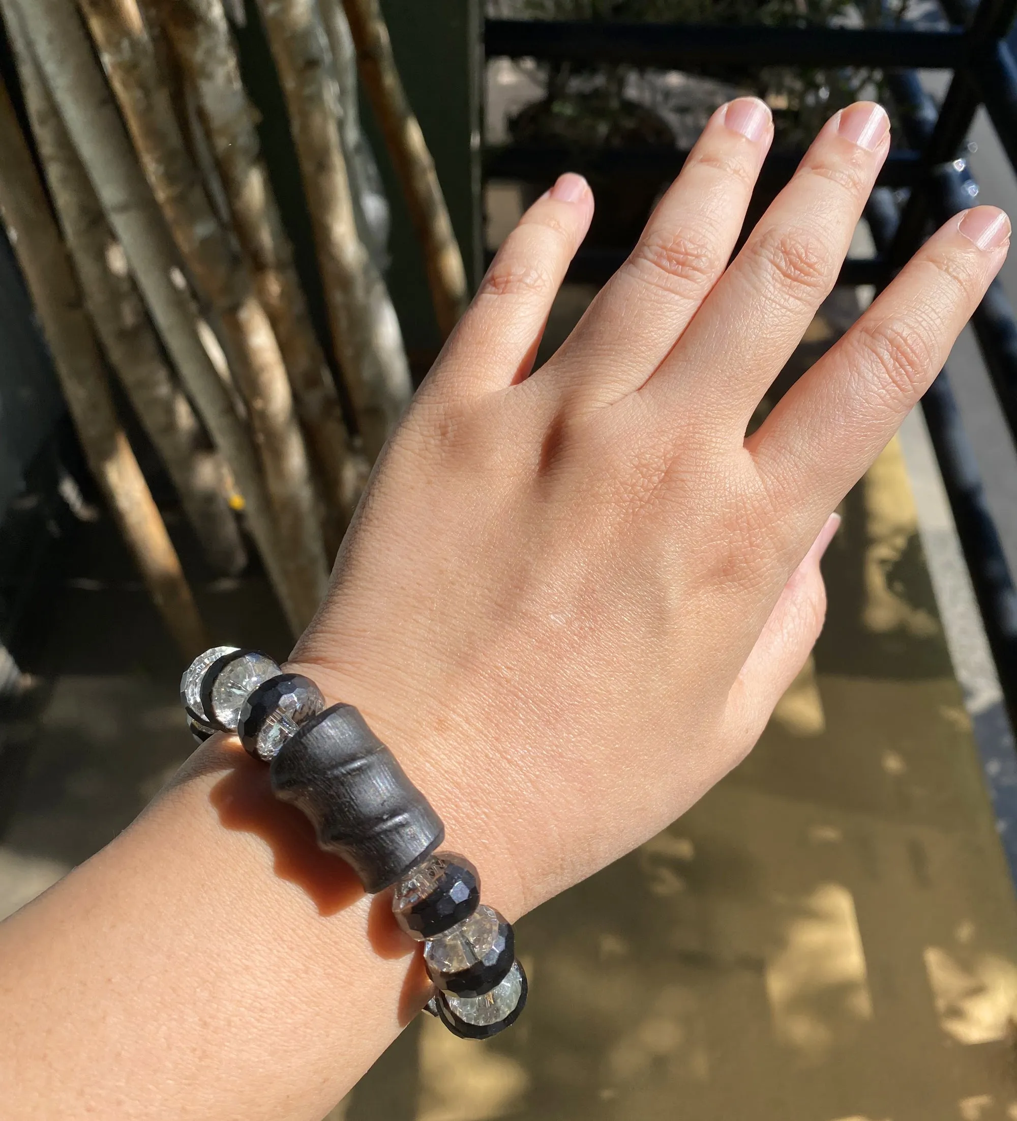 Antelope horn bracelet