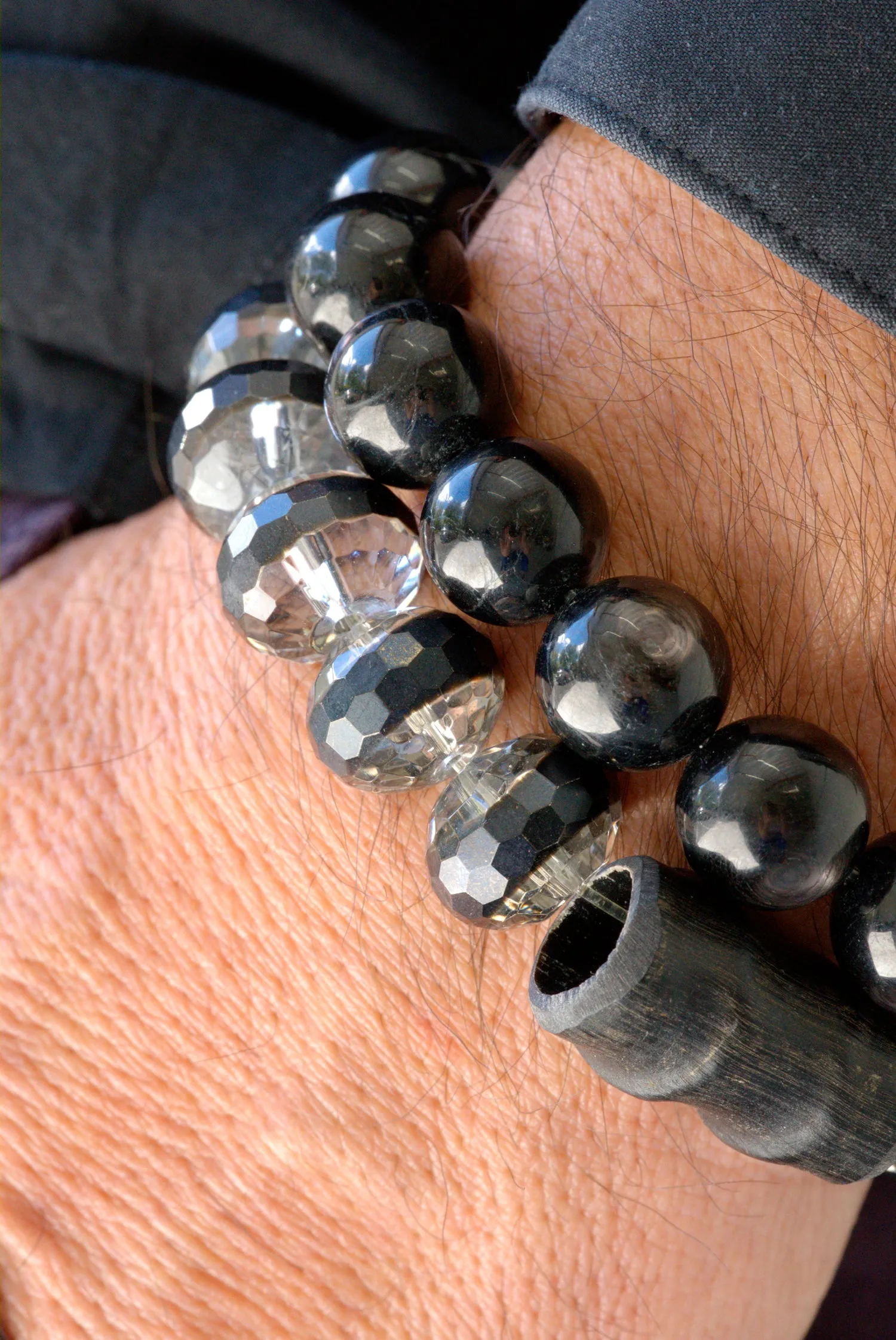 Antelope horn bracelet