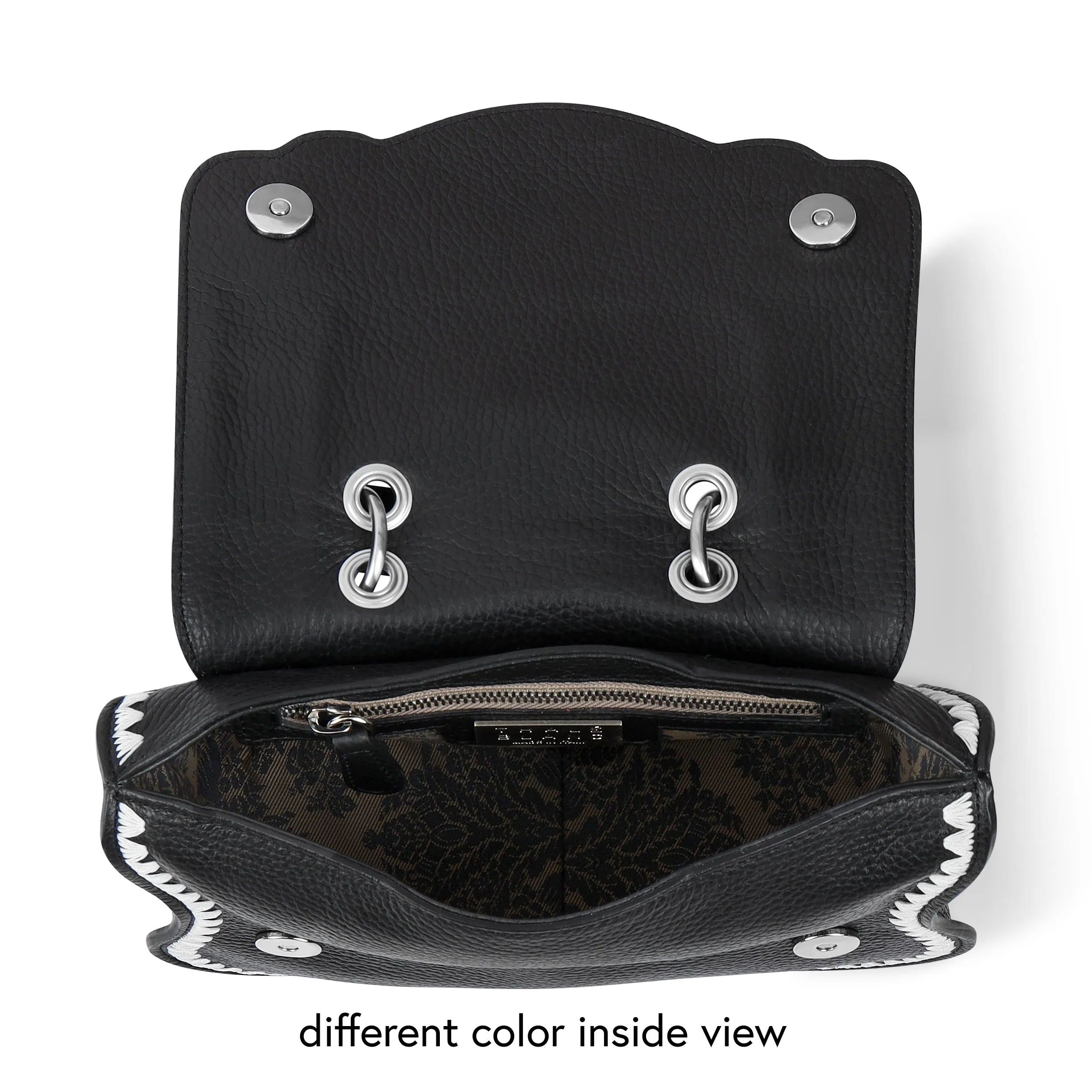 Audrey Discrete Crossbody: Women's Luxury Crossbody Bag in Dark Green