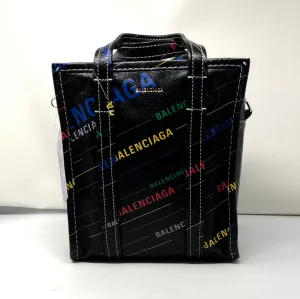 Balenciaga Bazar Extra Small Mulit-logo Tote