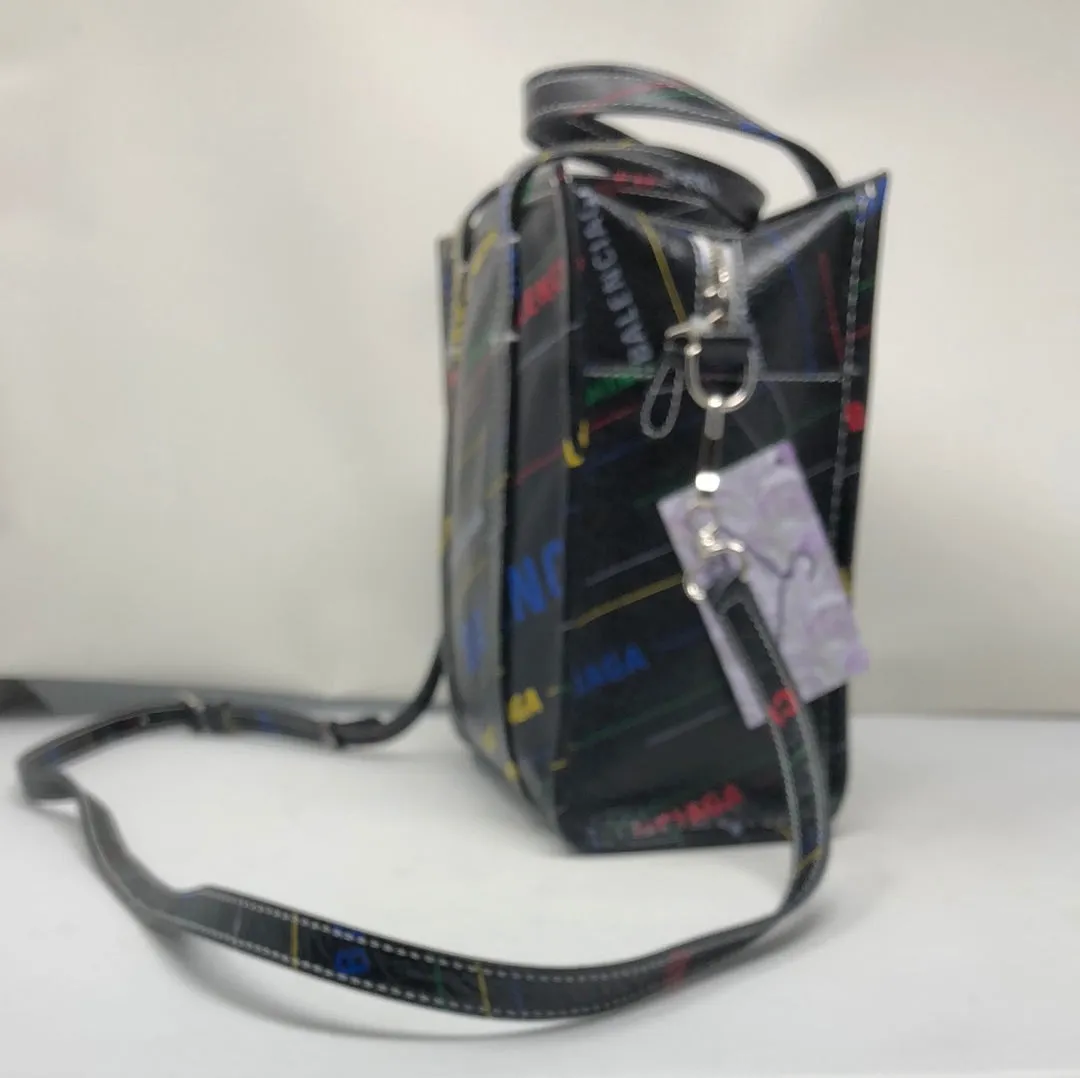 Balenciaga Bazar Extra Small Mulit-logo Tote