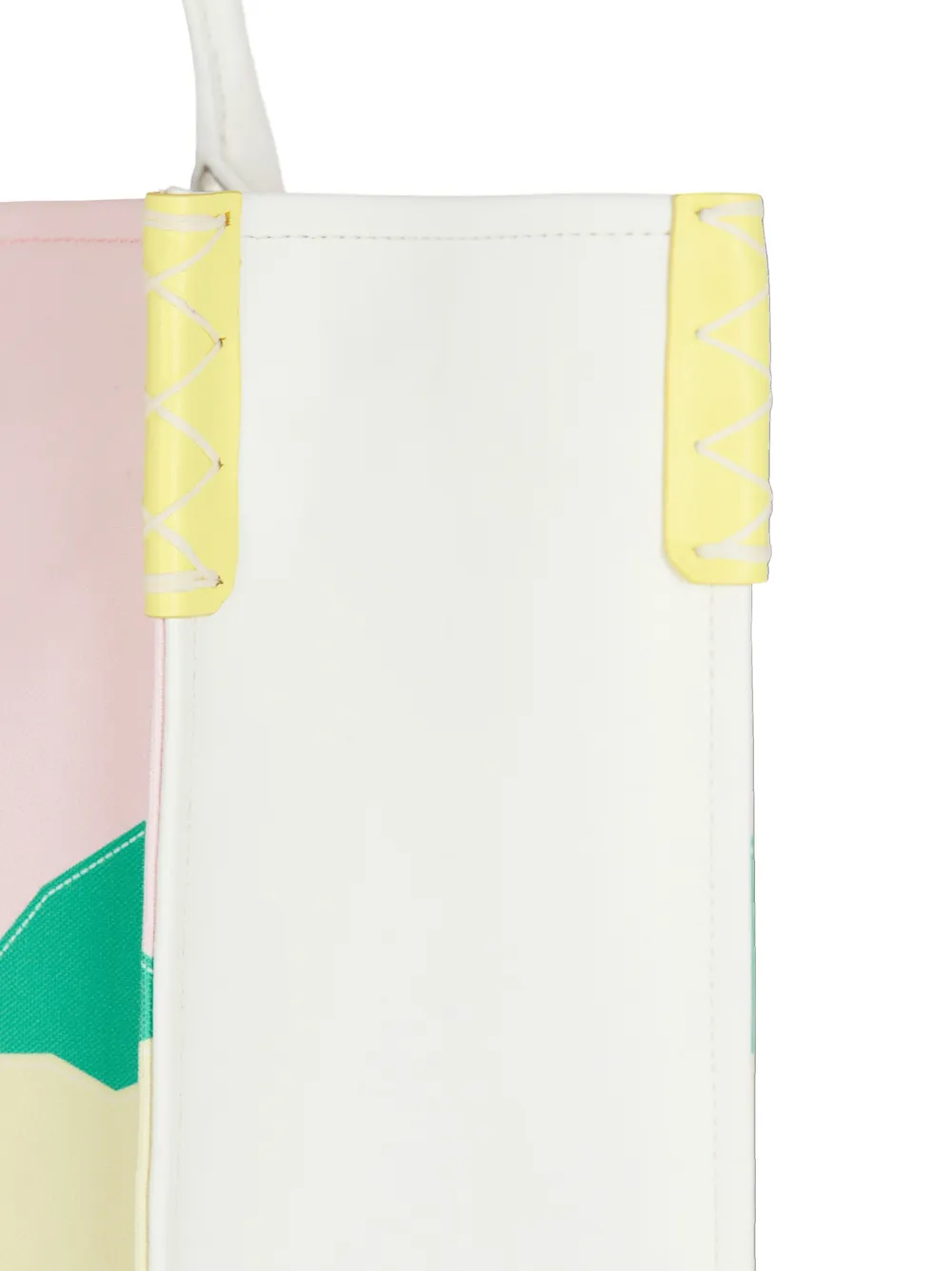 Balmain B-Army Shopper Med-Calf Patch Postcard in Multi