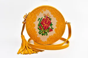 Batool Circle Bag - Yellow