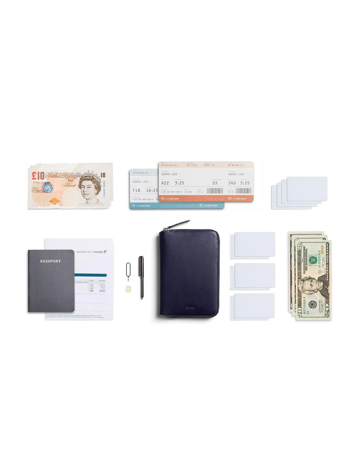 Bellroy Travel Folio Navy
