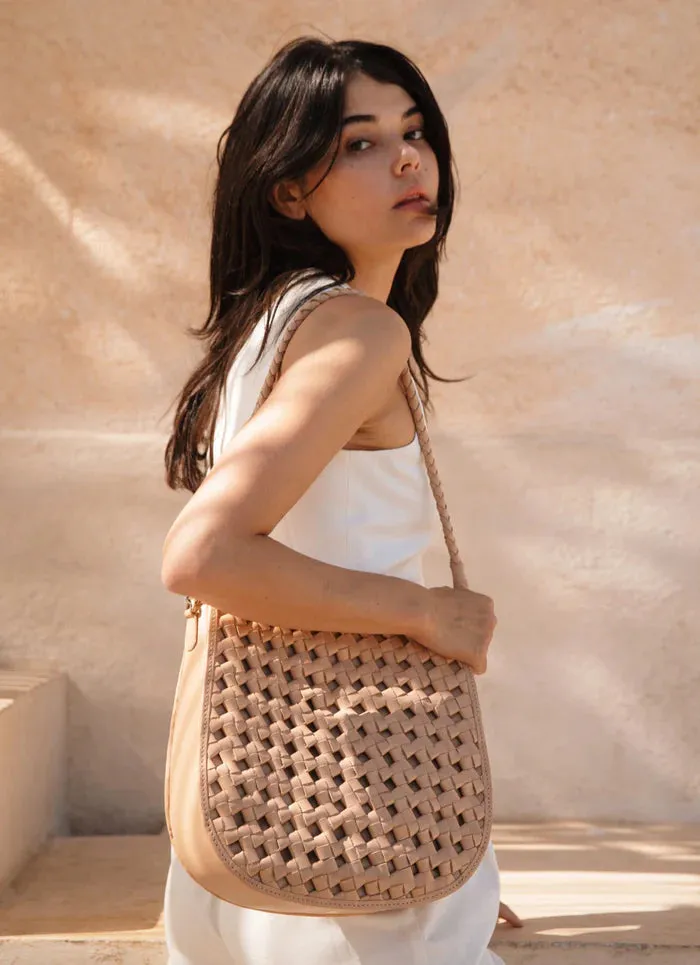 bembien / alba bag - oversized knot sienna