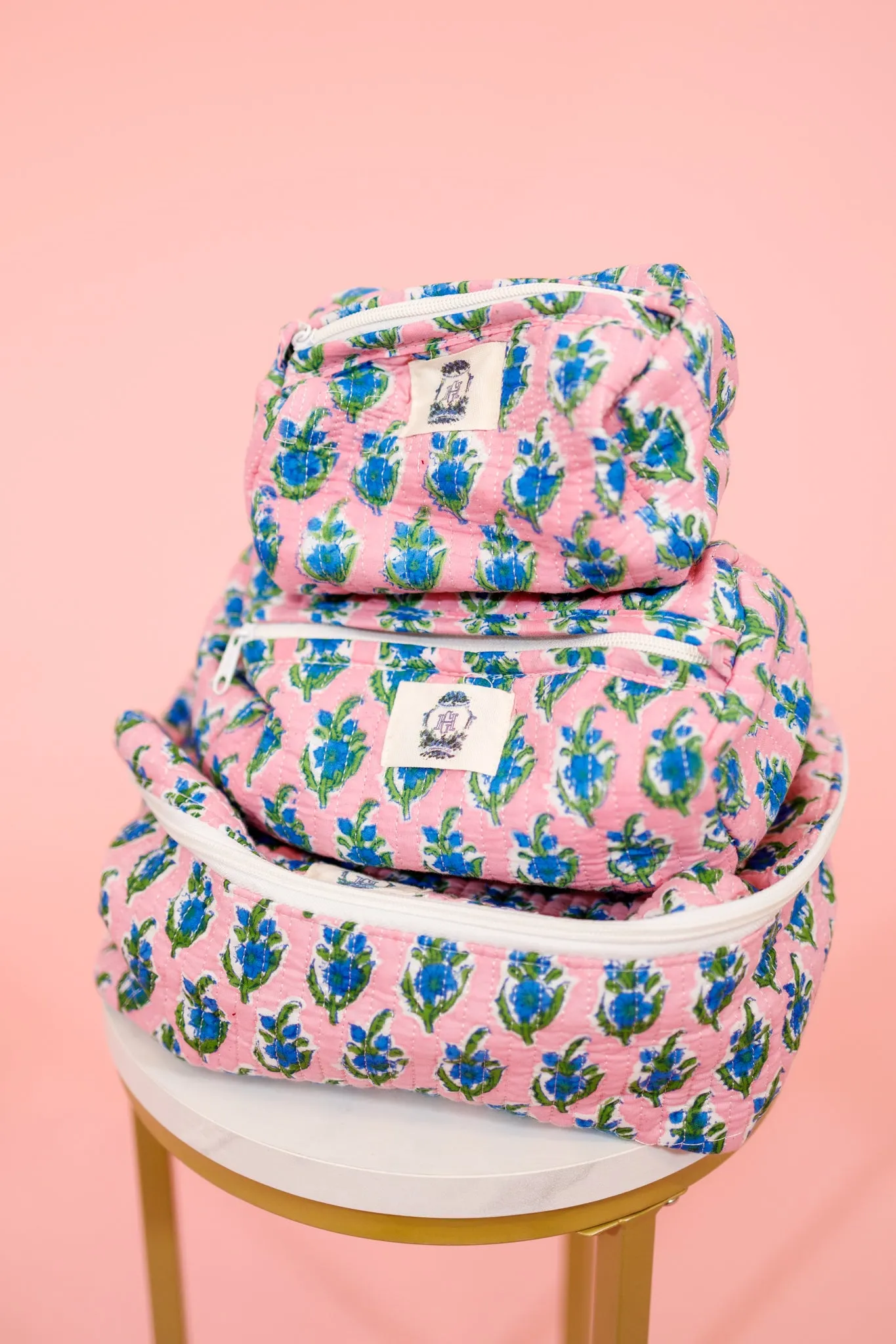 Blue Blossom Quilted Collection