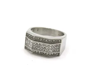 Bold Embrace Men's CZ Ring