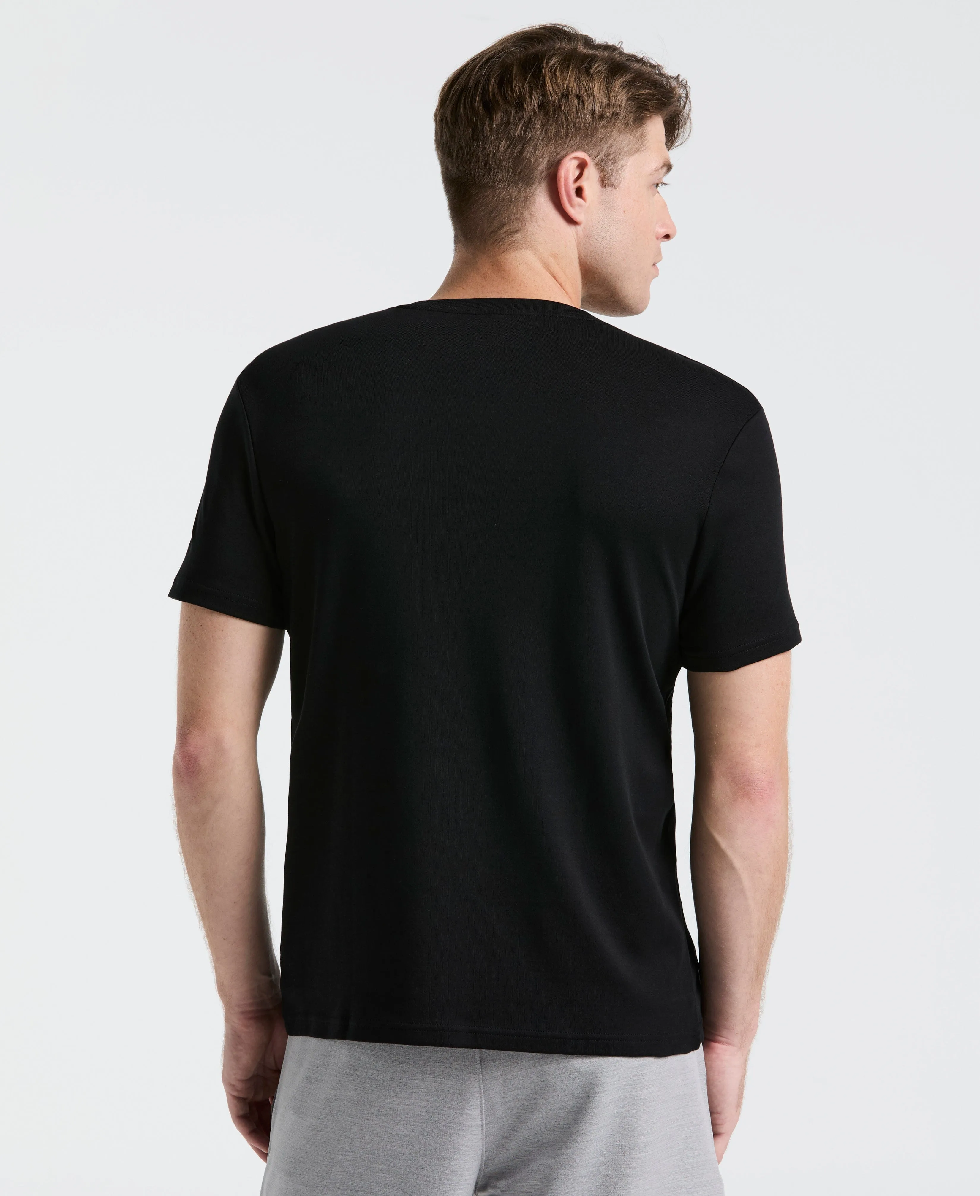 Bold Signature Crew Neck Tee