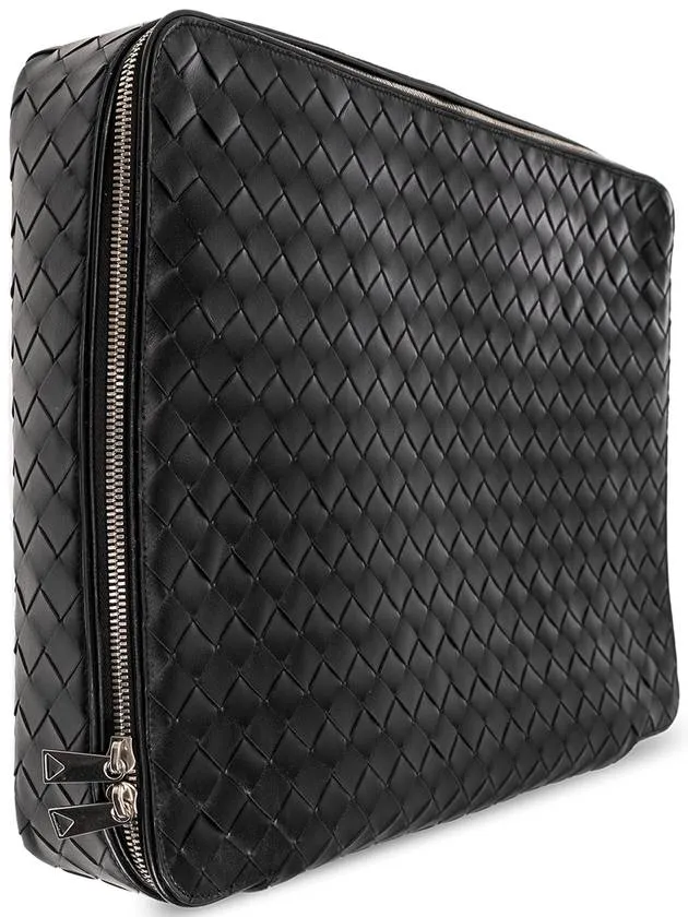 Bottega Veneta Bottega Veneta ‘Intrecciato Medium’ Travel Case, Men's, Black