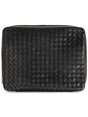 Bottega Veneta Bottega Veneta ‘Intrecciato Medium’ Travel Case, Men's, Black