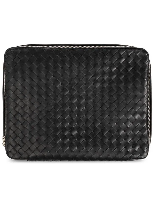 Bottega Veneta Bottega Veneta ‘Intrecciato Medium’ Travel Case, Men's, Black