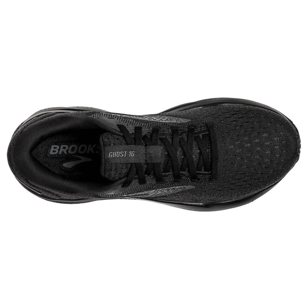 Brooks Ghost 16 Extra Wide (Mens) - Black/Black/Ebony