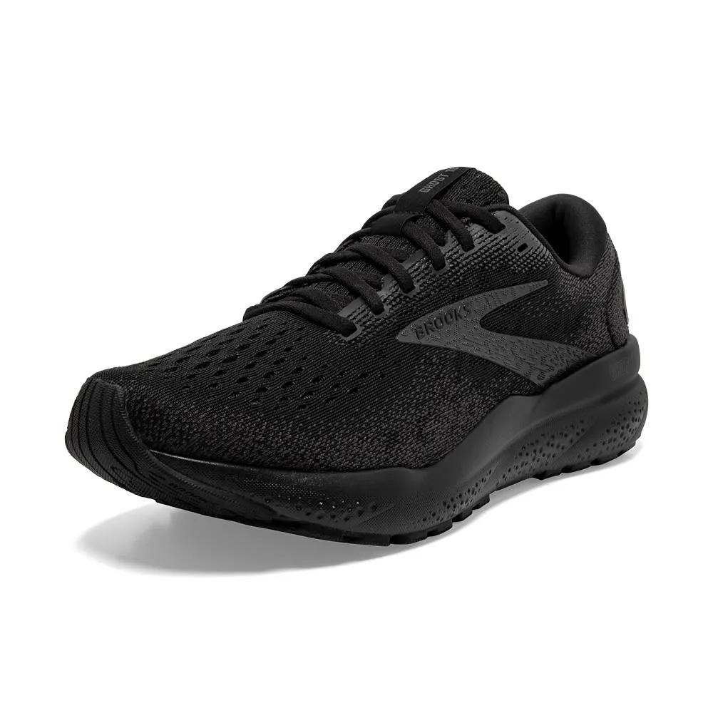 Brooks Ghost 16 Extra Wide (Mens) - Black/Black/Ebony