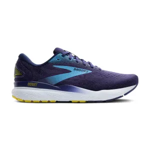 Brooks Ghost 16 (Mens) - Blue/Bonnie Blue/Yellow