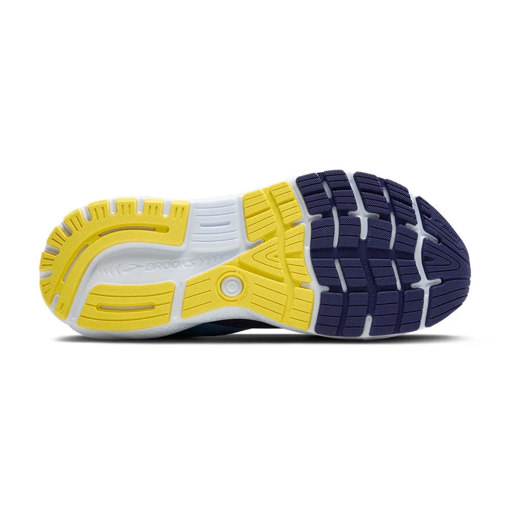 Brooks Ghost 16 (Mens) - Blue/Bonnie Blue/Yellow
