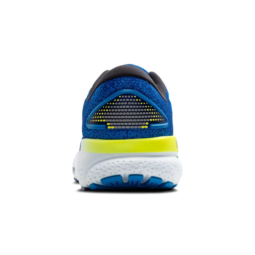 Brooks Ghost 16 (Mens) - Electric Blue/Navy/Lemon