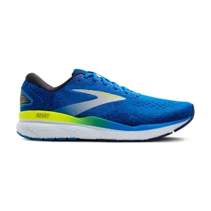 Brooks Ghost 16 (Mens) - Electric Blue/Navy/Lemon