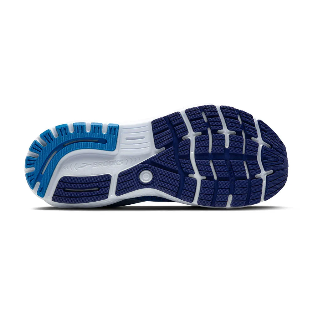 Brooks Ghost 16 (Mens) - Electric Blue/Navy/Lemon