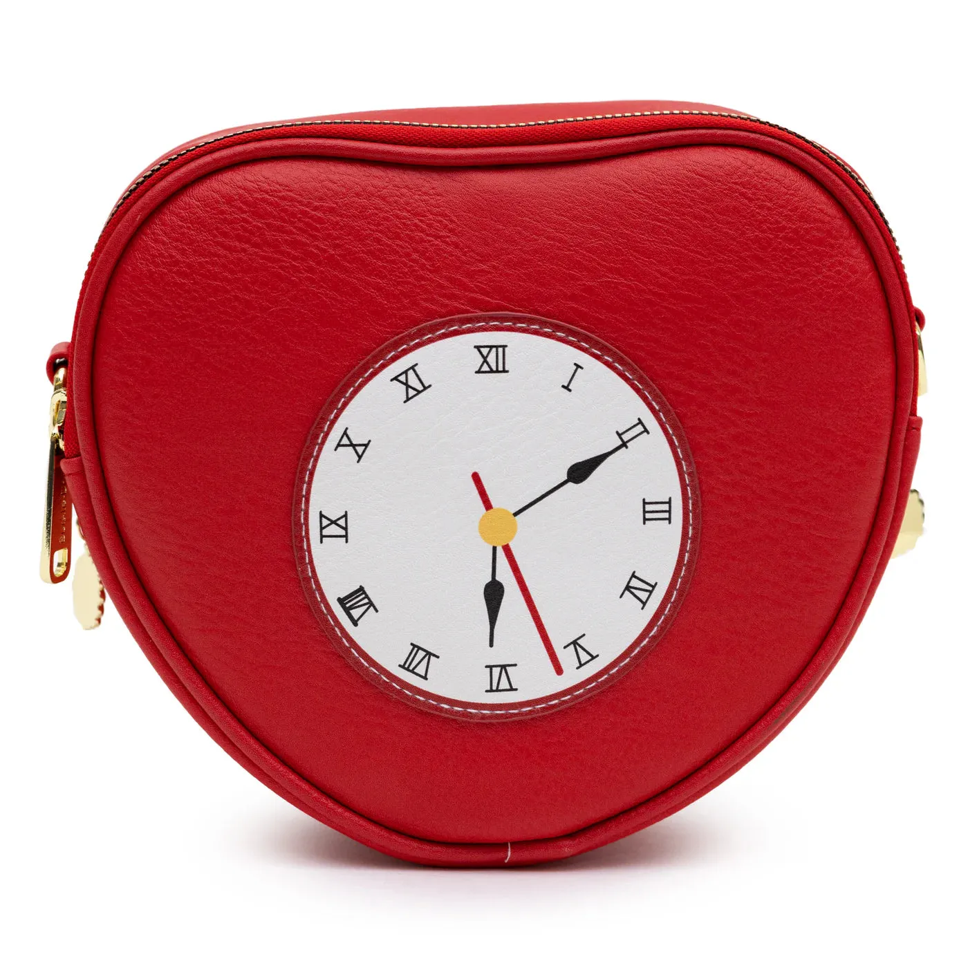 Buckle Down Products Wizard of Oz Heart Clock Cross Body Bag