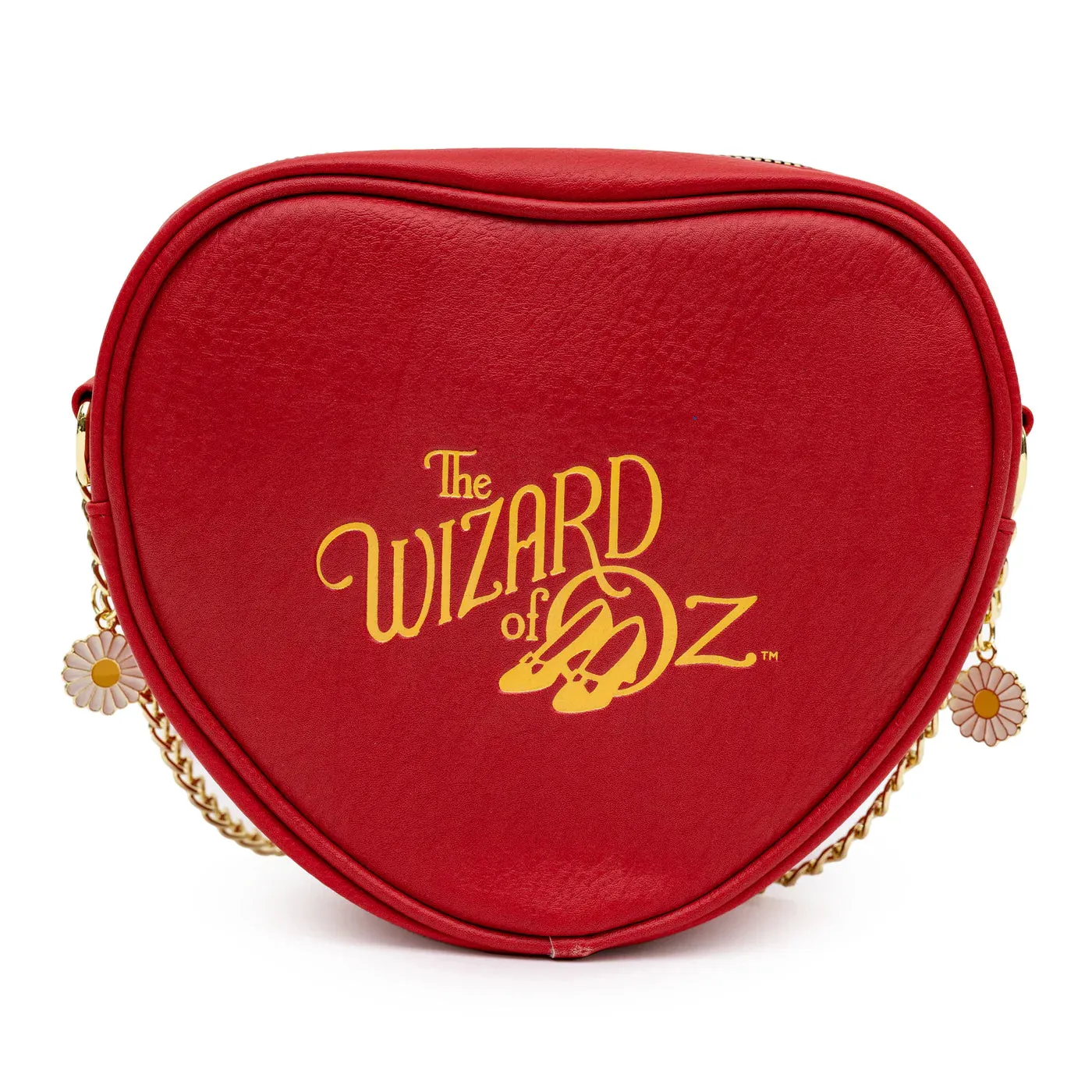 Buckle Down Products Wizard of Oz Heart Clock Cross Body Bag