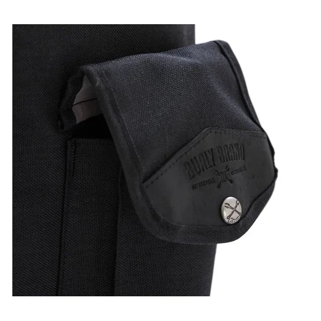 BURLY VOYAGER SISSY BAR BACKPACK DARK BLACK