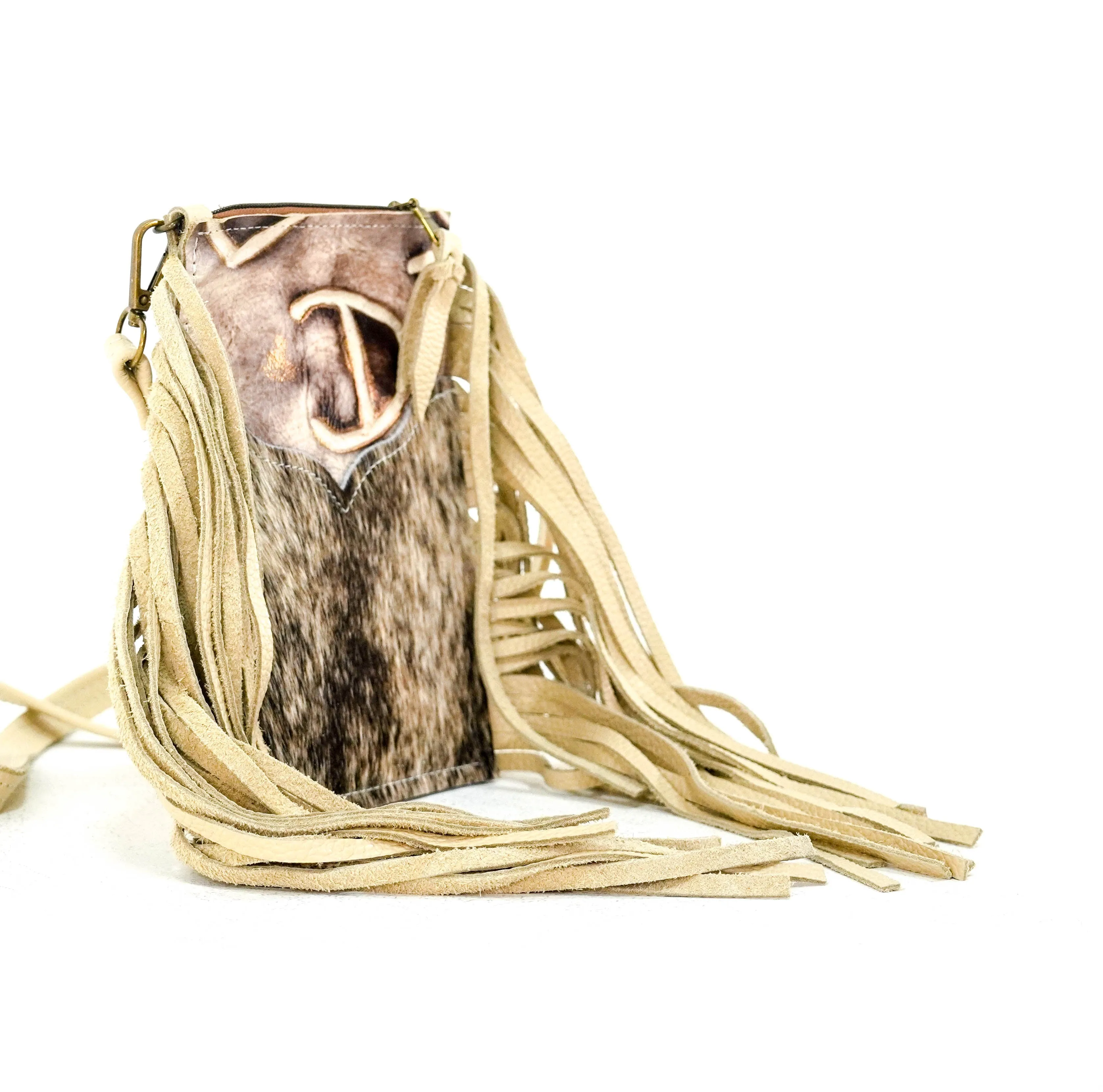 Carrie - Brindle w/ Ivory & Brown Brands