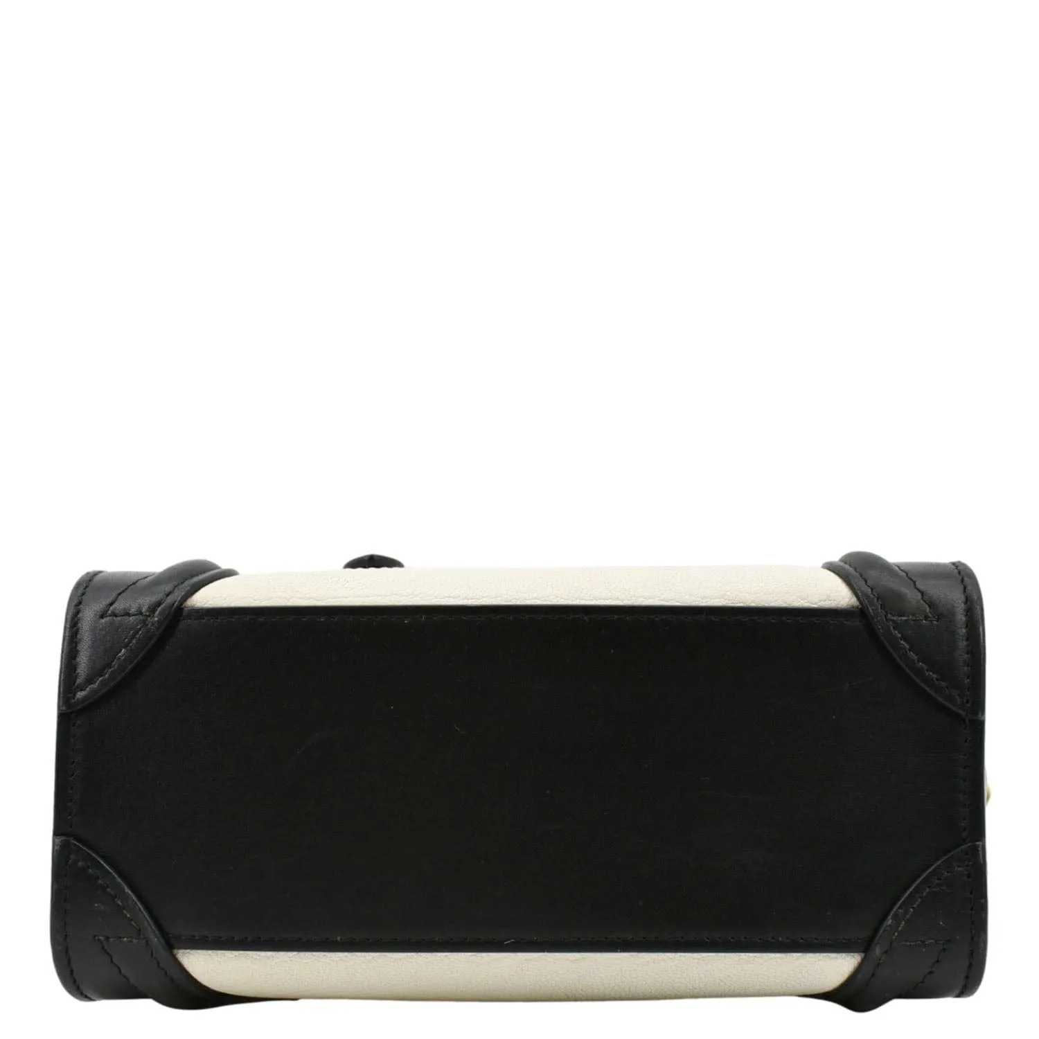 CELINE Nano Luggage Leather Shoulder Bag Tricolor