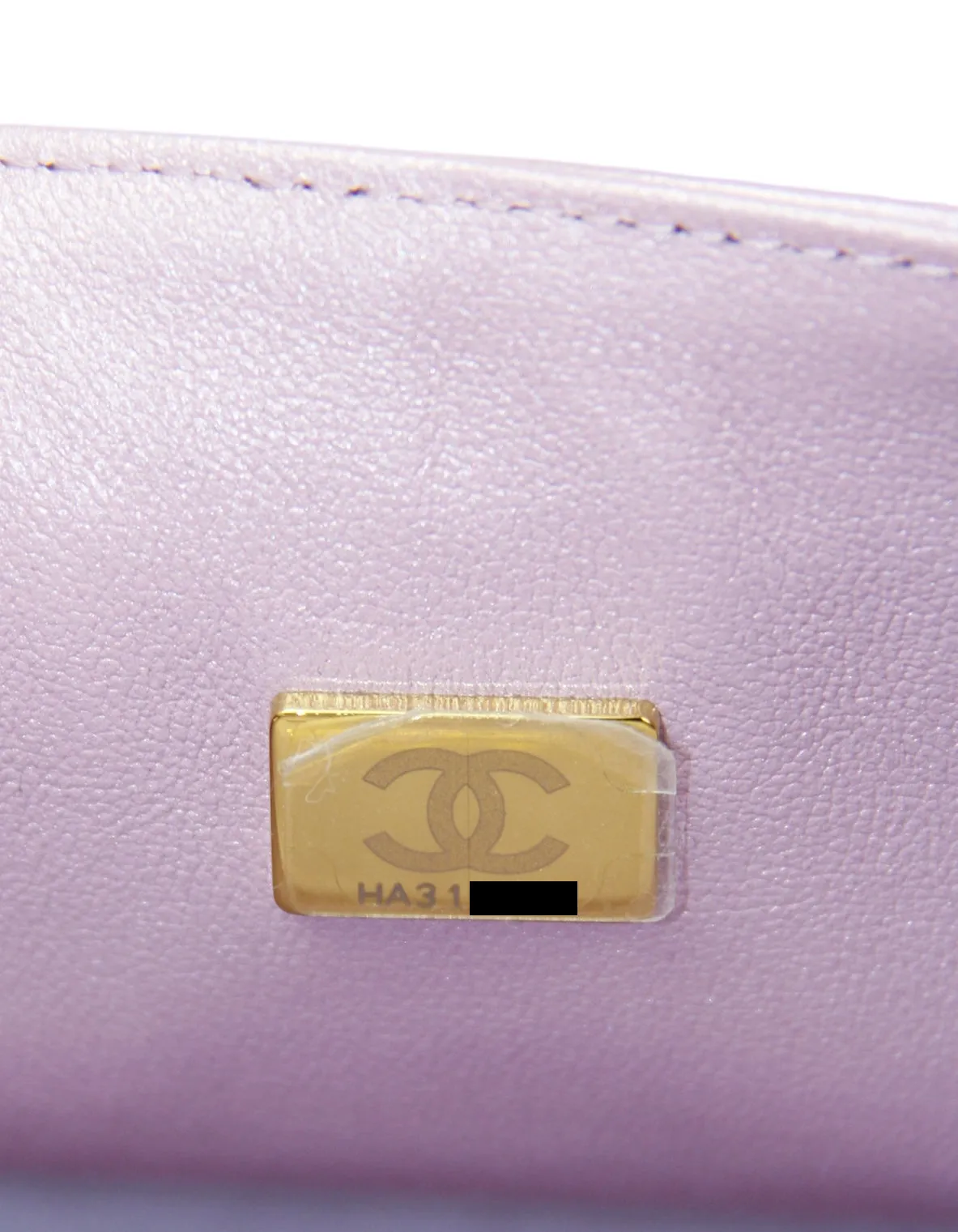 Chanel '24 Lilac Ombre Medium Double Flap Bag