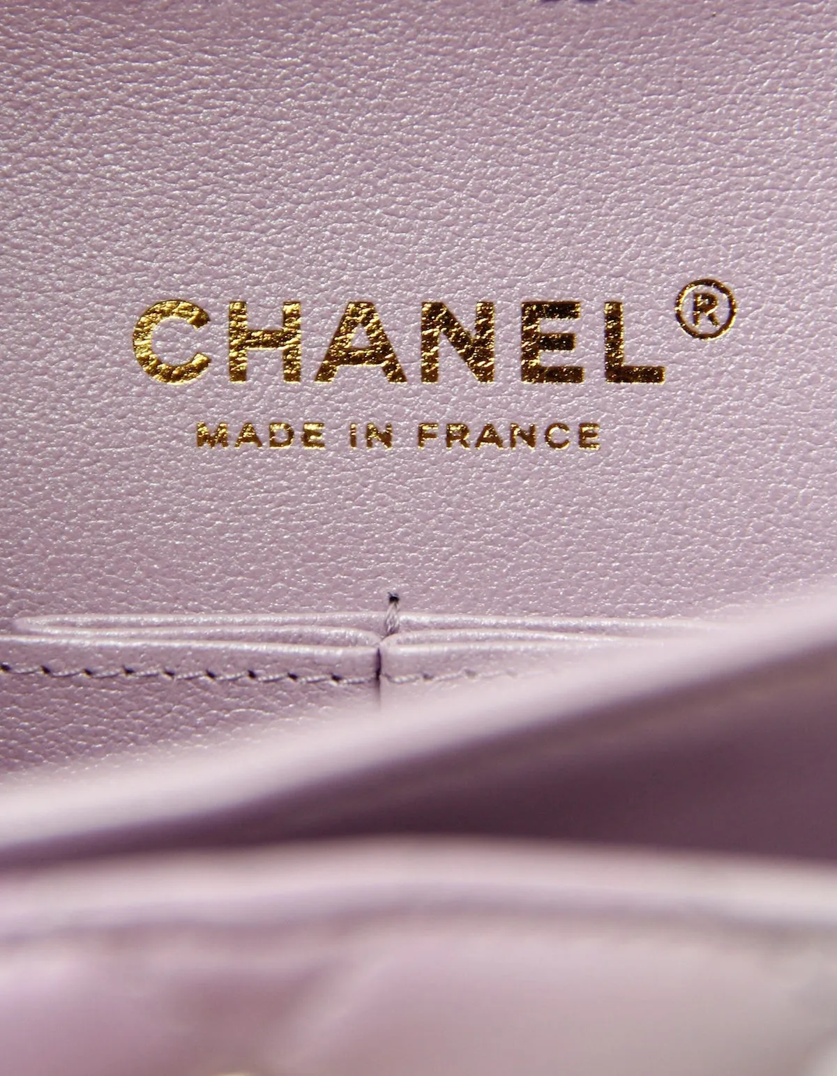 Chanel '24 Lilac Ombre Medium Double Flap Bag