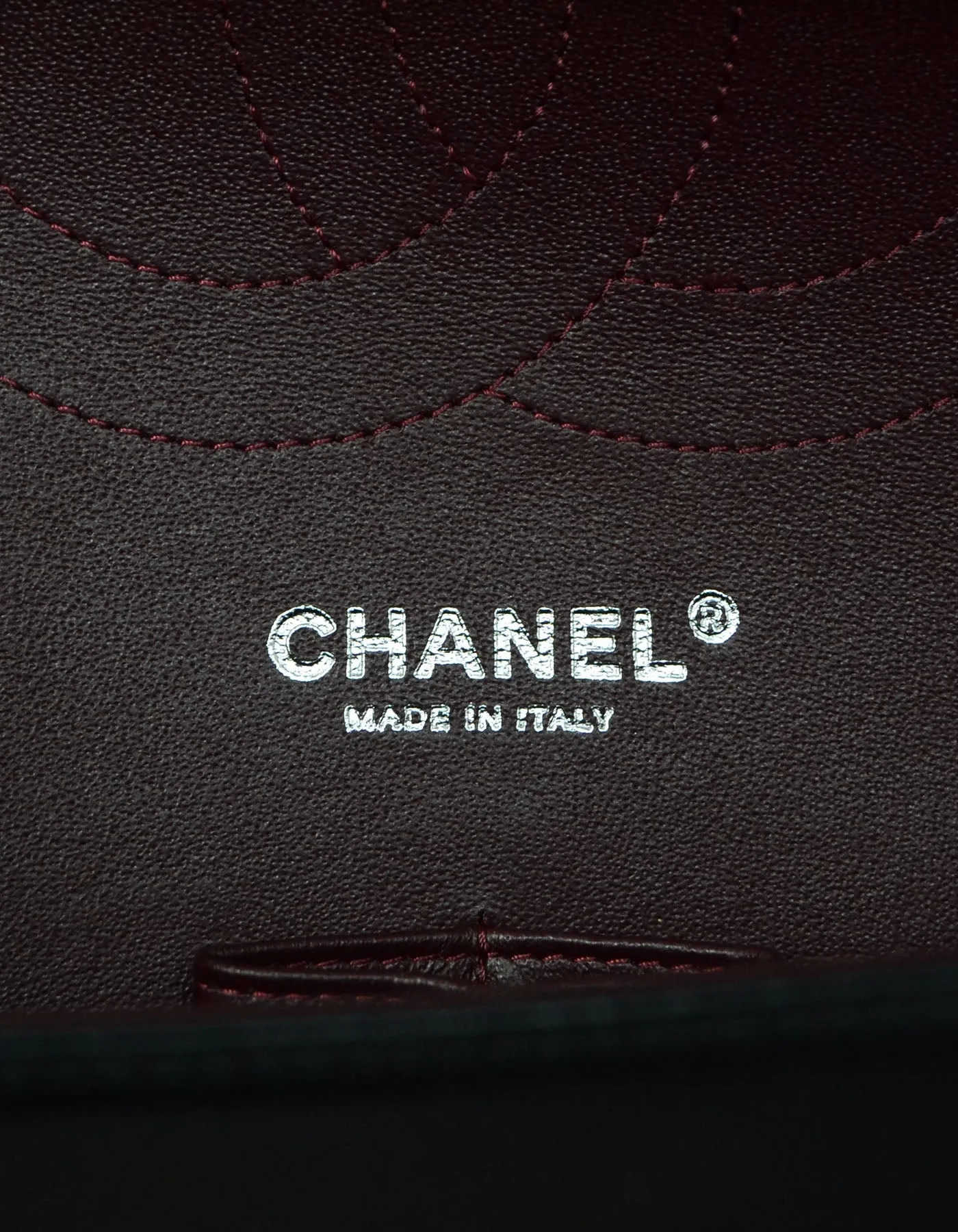 Chanel Black Lambskin Quilted Double Flap Jumbo Bag SHW