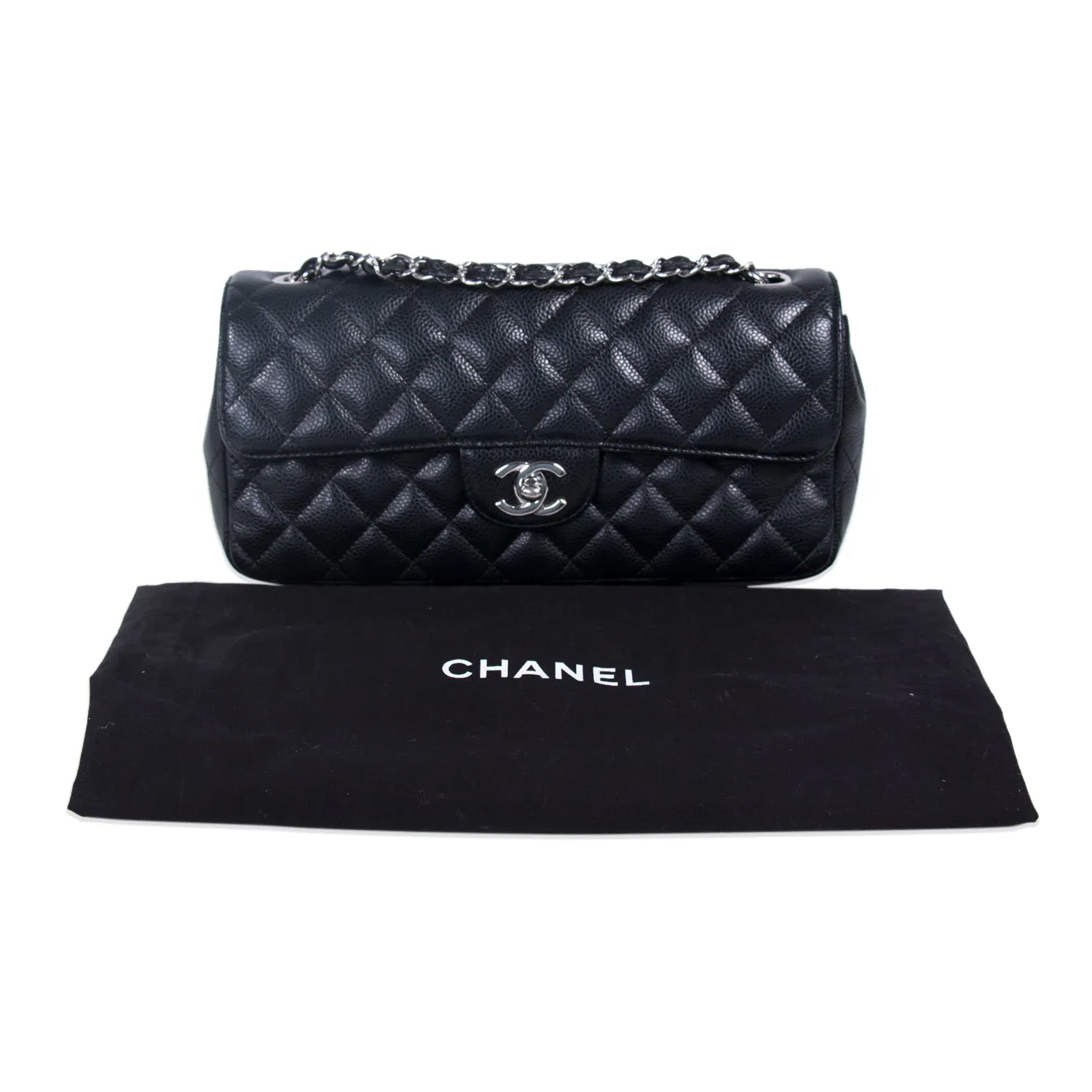 Chanel Caviar Rectangular Flap Bag