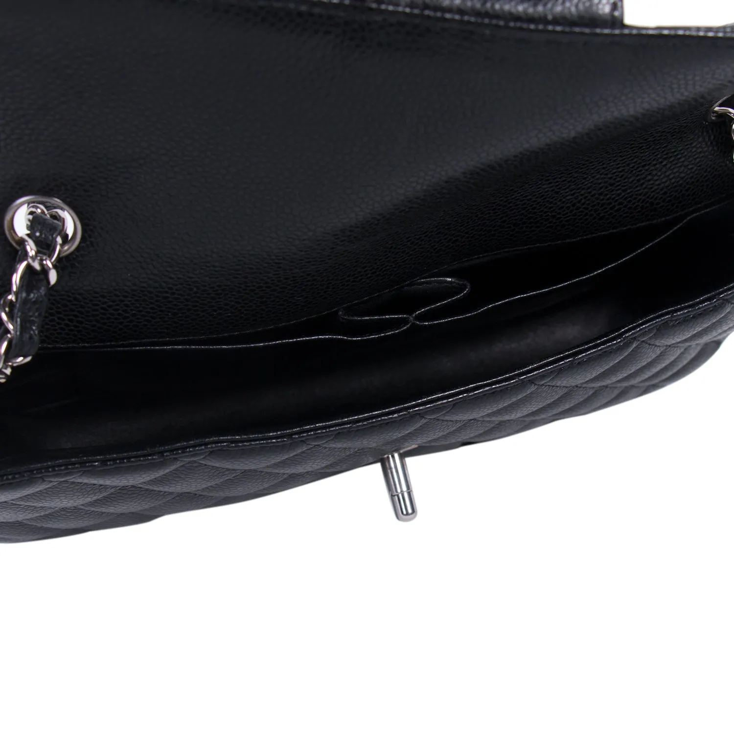 Chanel Caviar Rectangular Flap Bag