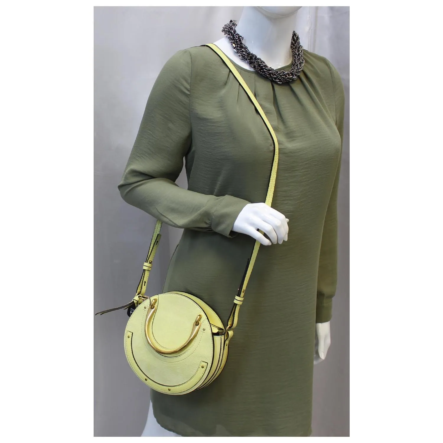 CHLOE Calfskin Suede Small Pixie Crossbody Bag - Last Call
