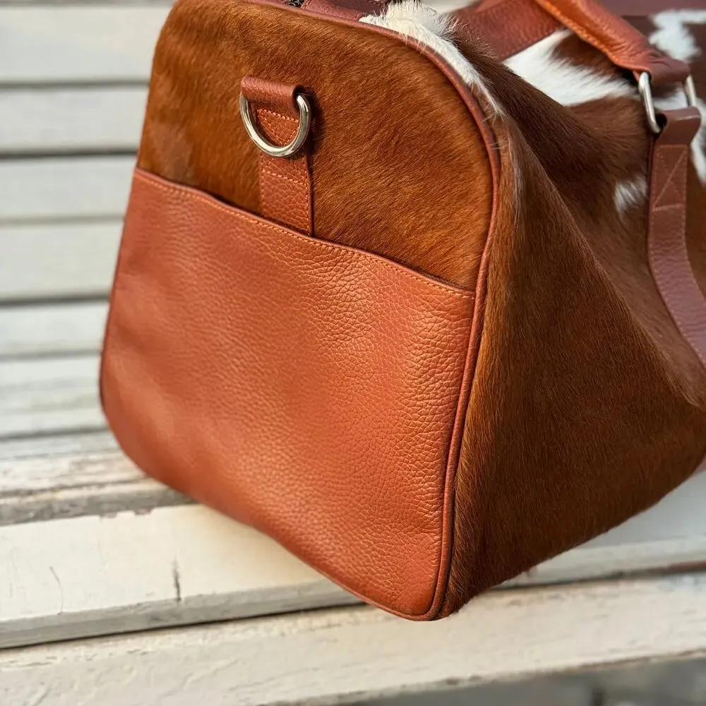 Cowhide Duffle Bag