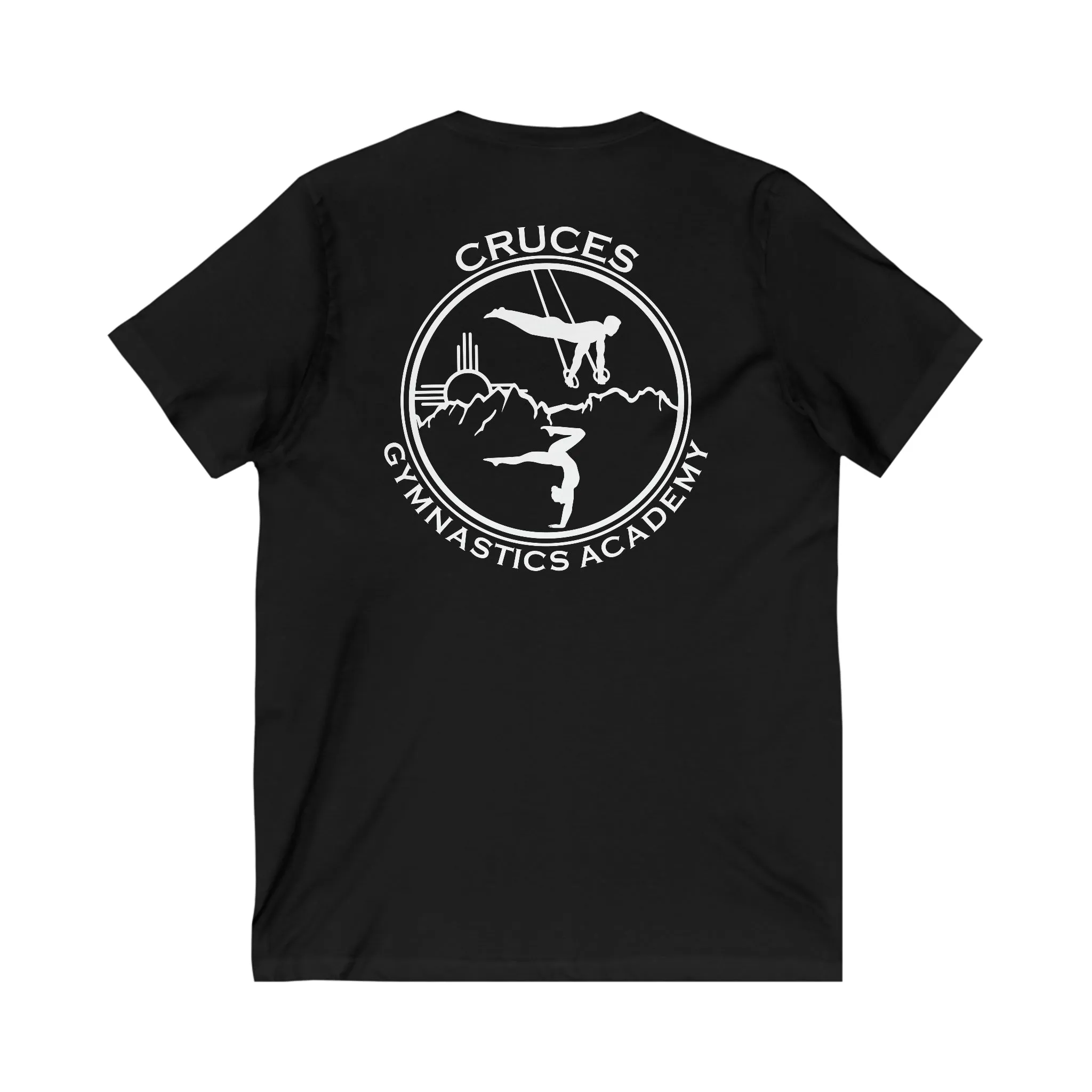 Cruces Gymnastics Unisex Fitted V-Neck T-Shirt