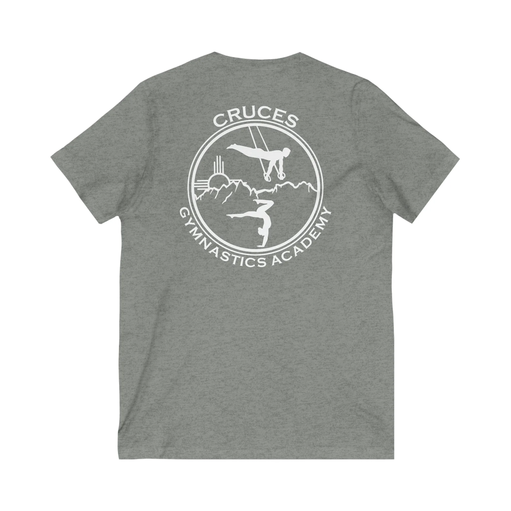 Cruces Gymnastics Unisex Fitted V-Neck T-Shirt