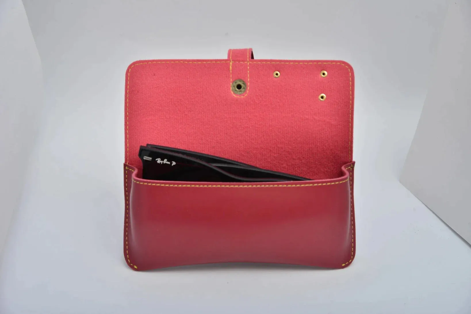 Customized Perfect Water Bottle and Eyewear Case - Wine