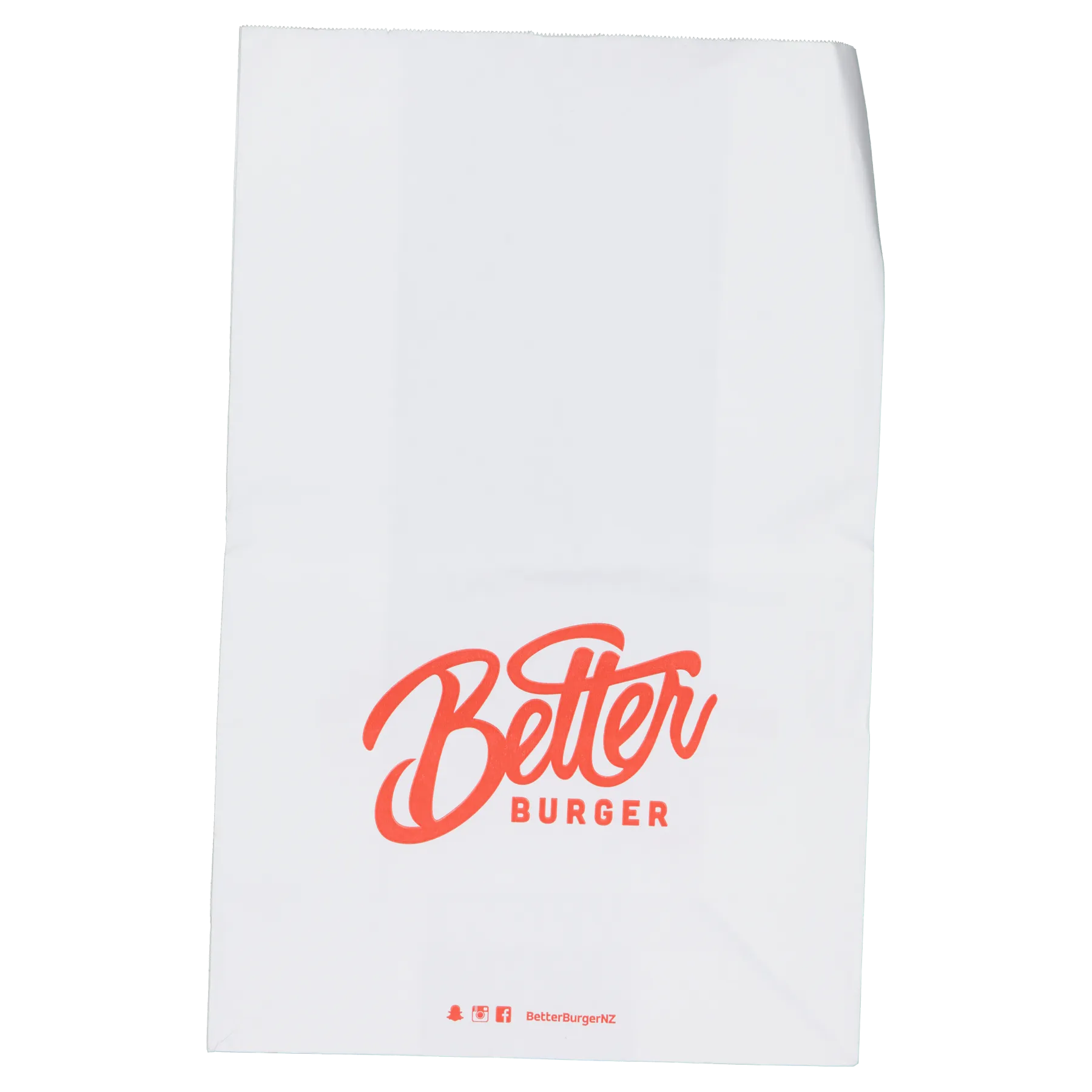 Decent - Better Burger - Bag - Flat Bottom