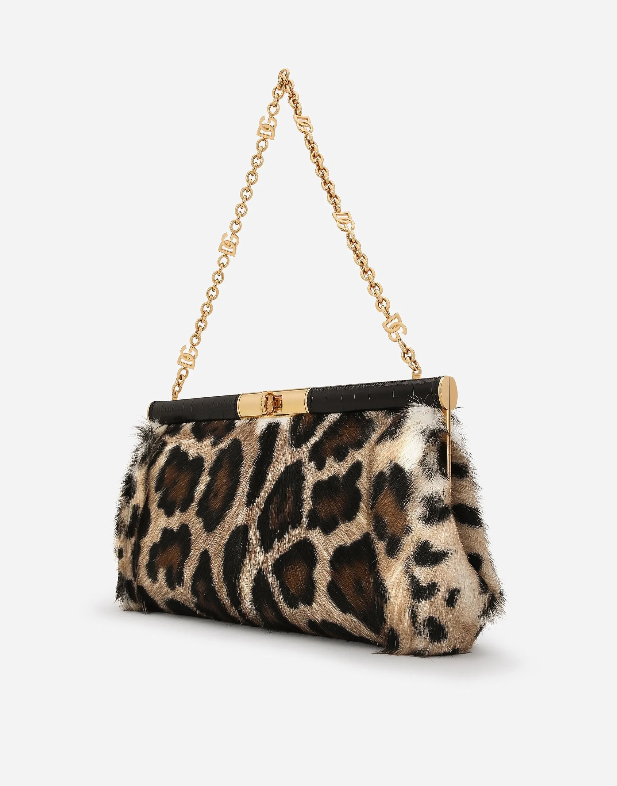 Dolce & Gabbana Marlene Shoulder Bag in Leopard
